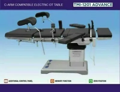 TMI-1201 C-ARM COMPATIBLE OPERATION THEATER TABLE FULLY TABLE 2 Memory Function • $5800