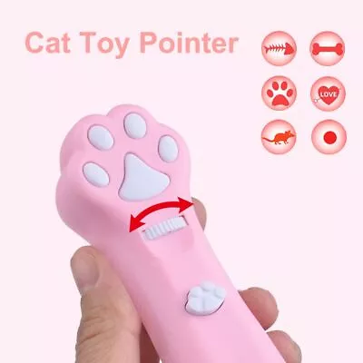 Mouse Shadow Pet LED Laser Cat Laser Toy Cat Toy Pointer Interactive Toy • £5.58