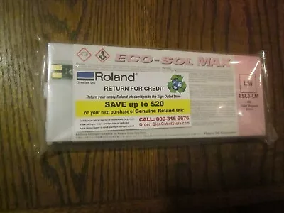 Roland Eco Sol Max 220 Ink Cartridge  Light Magenta 2016  Versacamm • $45.99