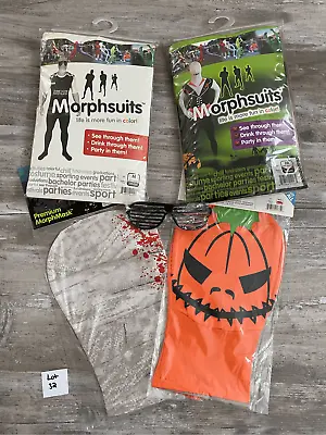 Set Of Two Morphsuits & Morph Halloween Masks Lot 32 • $22