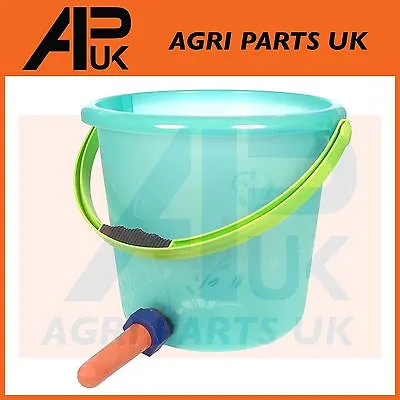 Calf Weaning Milk Feeding Feeder Bucket Complete With Well Made Ergonomic Handle • £20.61