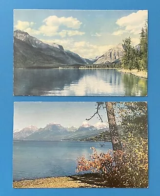 Montana MT Glacier National Park Lake McDonald Postcard Lot • $3.79