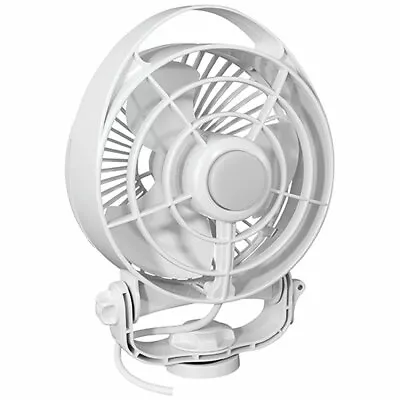 SEEKR By Caframo Maestro 12V 3-Speed 6  Marine Fan W/LED Light - White • $124.99