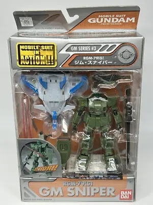 Gundam MSIA The 08 MS Team   RGM-79(G) GM Sniper   Action Figure BANDAI / New • $62.99