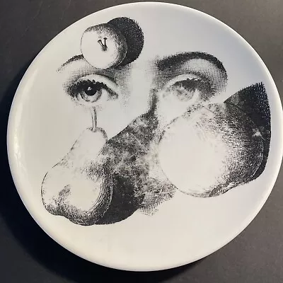 Magnificent Early Fornasetti LINA Face/Fruit Plate Tema E Variazioni Germany 218 • $527