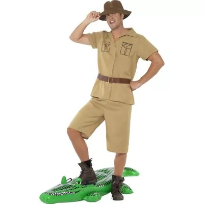 Smiffys Safari Man Costume Brown (Size L) • $50.72