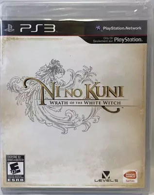 Ni No Kuni: Wrath Of The White Witch PS3 Playstation 3 NEW SEALED • $65