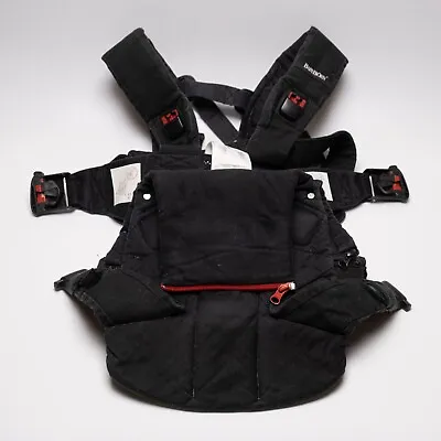 BabyBjorn Baby Carrier One Black Cotton Mix In Good Condition • £30