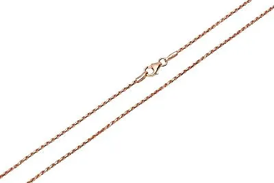 14k Solid Rose Gold Rope Chain Necklace 1.5mm-5mm Men's Women Sz 16 -30  • $137.75