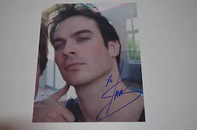 IAN SOMERHALDER Sexy Signed Autograph In Person 8x10 SALVATORE Private Picture • $120