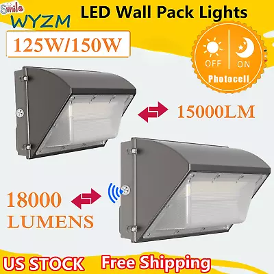 Commercial Use 70/125/150W LED Wall Pack Industrial Light Outdoor Security Light • $88