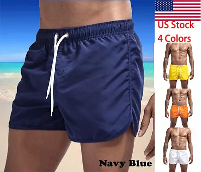 Men Training Shorts Gym Workout Sports Running Bodybuilding Fitness Short Pants • $10.44