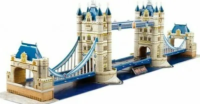 3D Puzzle Of London Tower Bridge. National Geographic Puzzle And Booklet • £17.99