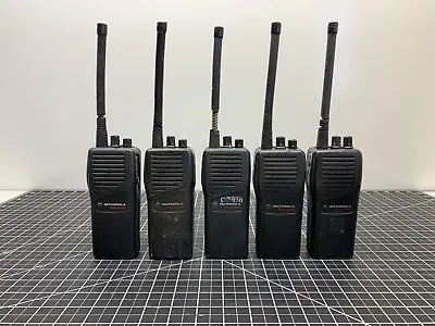 LOT OF 5* Motorola Radius GP350 UHF Radio | #R296 • $70