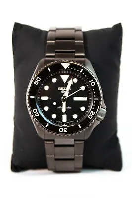 Seiko 5 Sports Men's Black Watch - SRPD65 • $184.99