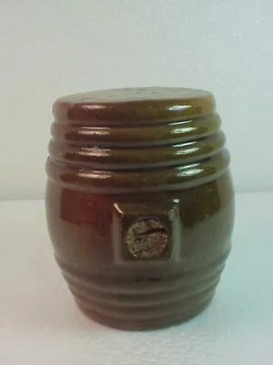 Miniature Stoneware Barrel • $25