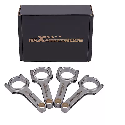 4340 Forged H-Beam Connecting Rods For Civic Si B16 B16A1 B16A2 1.6L DOHC VTEC • $362.87