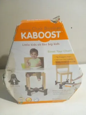 KABOOST Portable Chair Booster - Chocolate Brown - Lightweight - 2 HeightsA3 • $43.99