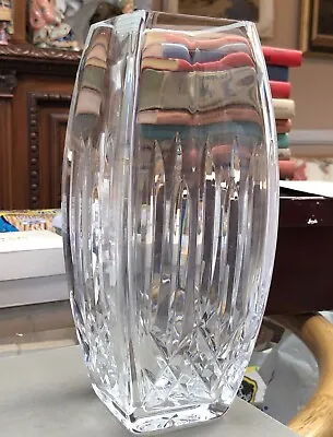 Waterford Crystal Lismore 10  Square Vase Excellent Condition • $88