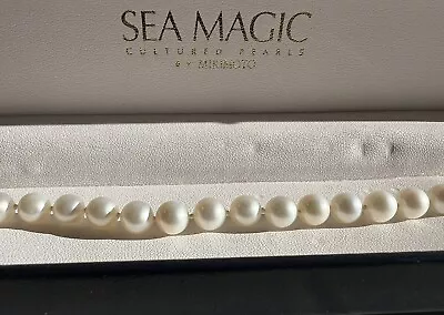 Mikimoto Pearl Bracelet 18k Gold Clasp • $399