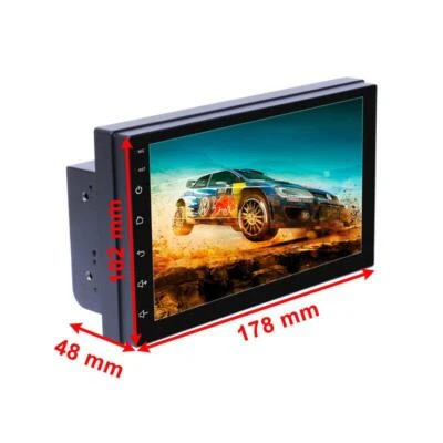 $118.68 • Buy 7'' Screen Radio FM MP5 Player IOS/Android Car Android 8.1 GPS Navigation USB 