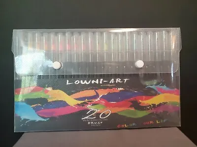 $15 • Buy Watercolor Brush Pen Set - 20 Count
