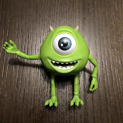 Disney Pixar Monsters Inc Mike Wazowski Articulated Posable Toy 4  2019 Mattel • $8.39