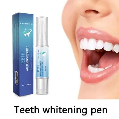 $3.20 • Buy New Lanthome Teeth Whitening Pen Stain Remover Teeth Whitening Kits Strips Free,