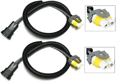 Extension Wire Ceramic C H11 Two Harness Head Light High Beam Socket Connector • $12.35