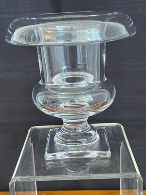 $218.40 • Buy Rare Signed Val St Lambert Crystal Urn Shape Vase - 6 Inches