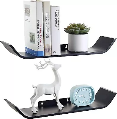 2 Pack Wall Mount Floating Shelves For Living Room Kitchen Bedroom Office • $19.99