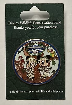 Disney World - Wildlife Conservation Fund - Mickey & Minnie Mouse Pin • $5.49
