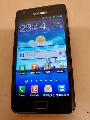 £25.99 • Buy Samsung Galaxy S GT-I9100P 11.5GB  - 8GB -  Black (O2/ Tesco) Smartphone Boxed 