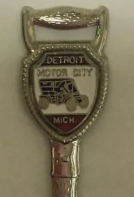 Detroit Motor City Michigan Vintage Souvenir Spoon Collectible • $3.95