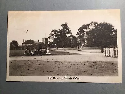 Postcard  Great Bentley South West  Nr Chelmsford  1907 ? • £5