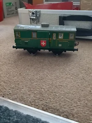 French Series Hornby O Gauge Wagon With Lights.  Untested.   • £20