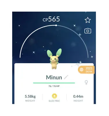 $3.99 • Buy Minun ✨ SHINY ✨ Pokemon ✨ TRADE ✨ Unregistered Or Registered ✨ GO