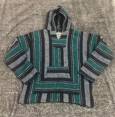 Baja Joe Size Small Hippie Mexican Blanket Hoodie • $14