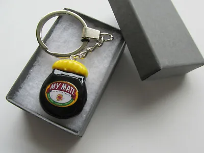 £5.25 • Buy Handmade Funky Mymate Jar - Love It Or Hate It - Inspired Chain Keyring - Boxed 