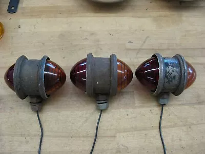 3 Vintage KD 511 Cab Clearance Marker Lights • $150