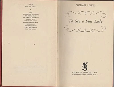 £3.49 • Buy To See A Fine Lady, Lofts, Norah