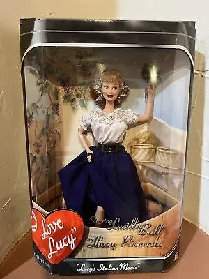 LAST ONE Vintage TV  #25527 I Love Lucy Barbie  Lucy's Italian Movie  NRFB • $45