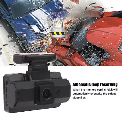 Dash Cam Night Vision Car Driving Recorder Front And Rear Dual Camera For • $57.93