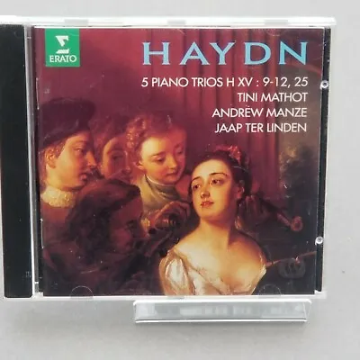 Joseph Haydn 5 Piano Trios Tini Mathot Andrew Manze Jaap Ter Linden • $15.99