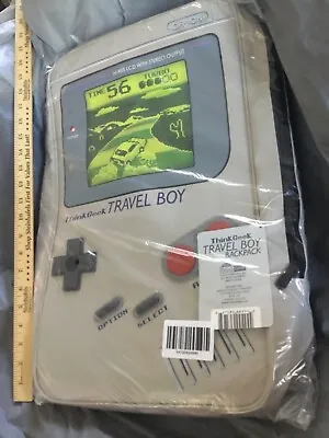 NEW Travel Boy Backpack Thinkgeek GameBoy Bag Nintendo NES  Console Backpack  • $69.99