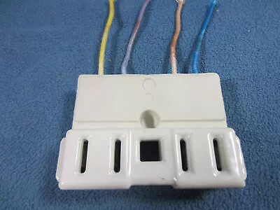 Jenn Air Whirlpool OEM Stove: Ceramic Receptacle Block Socket WPY702434 4-wire • $28.95