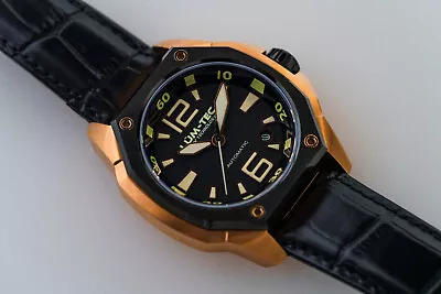 $695 • Buy Lum-Tec Watch V6 Automatic Mens Black Leather Limited Edition AUTHORIZED DEALER