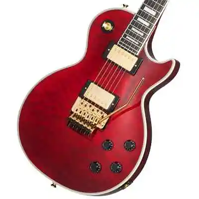 Epiphone Electric Guitar Alex Lifeson Les Paul Custom Axcess Quilt Ruby • $1540