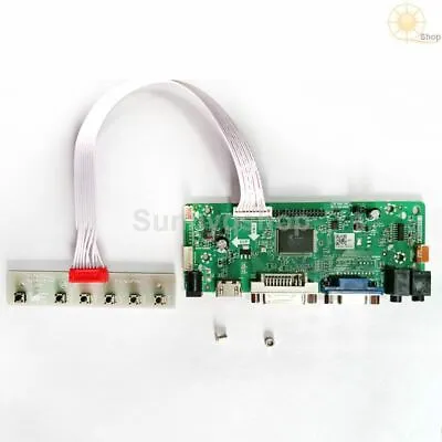 LCD Controller Board Monitor Kit For Arcade1Up Cabinet DV170YGZ-N10 DV170YGM-N10 • £26.80