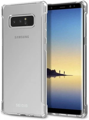 $17.97 • Buy Seidio Cover For Samsung Galaxy Note 8 Clear Optik Fitted Phone Case Ultra Slim 